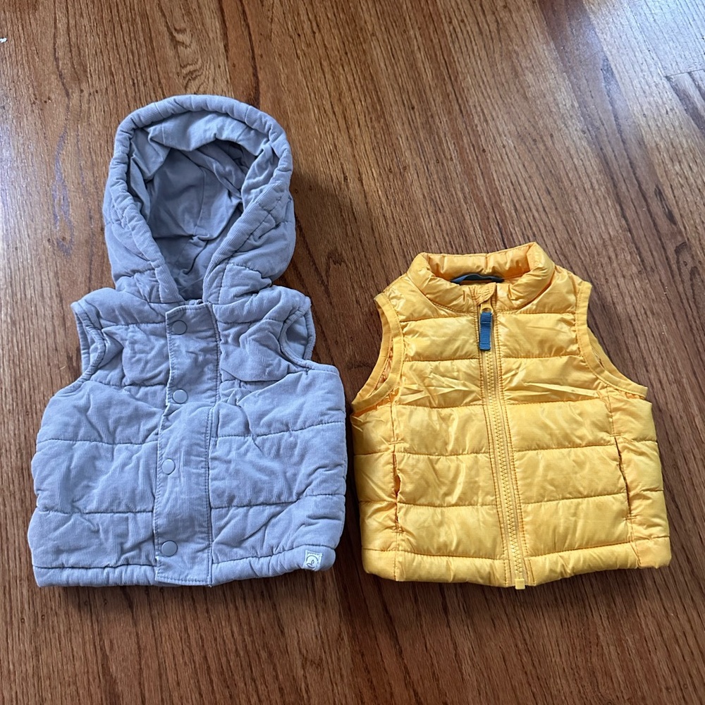 Set of 2 Toddler Vests